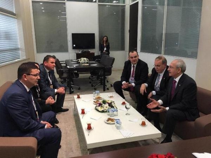 HÖH heyeti, CHP Genel Başkanı Kemal Kılıçdaroğlu ile görüştü